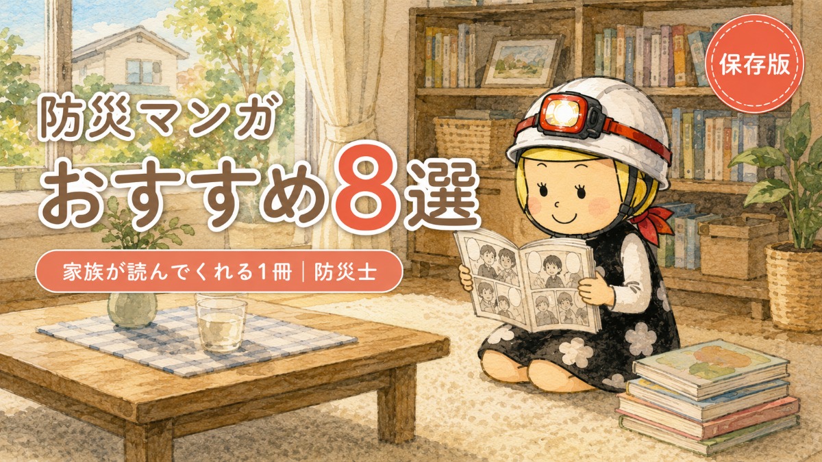 防災マンガおすすめ8選